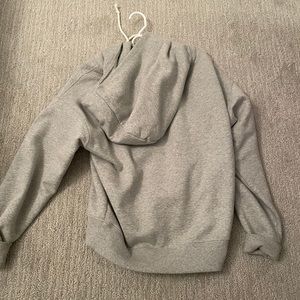 Champion gray double hoodie